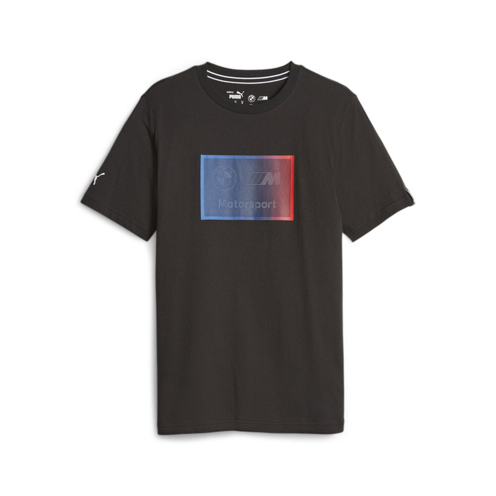 Футболка с круглым вырезом и коротким рукавом с логотипом Bmw Mms от Puma, мужские повседневные топы размера XXL, 6212