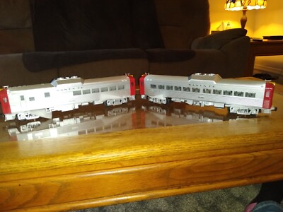 MTH Rail King 30-2145-1 ''SANTA FE RDC Budd Car Set 3-Rail W/Proto-Sound'' NEW!!