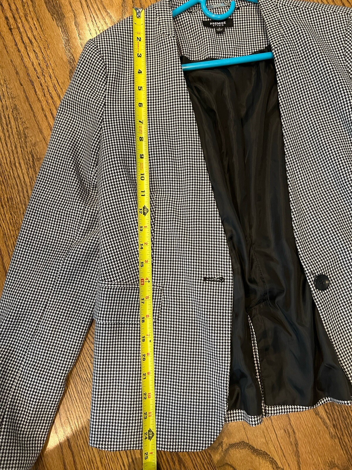 Premise Studio Houndstooth Blazer Small - image 6