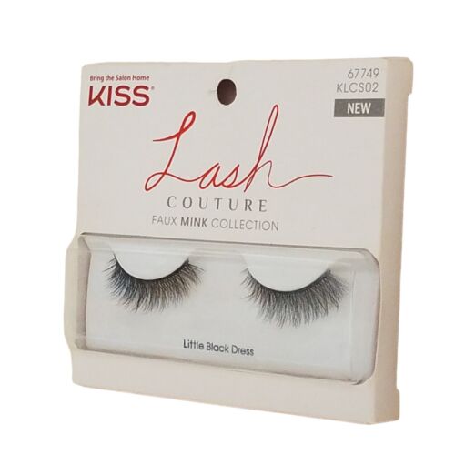 Kiss Lash Couture Faux Mink Collection False Eyelashes 67749 LITTLE BLACK DRESS - Picture 13 of 24