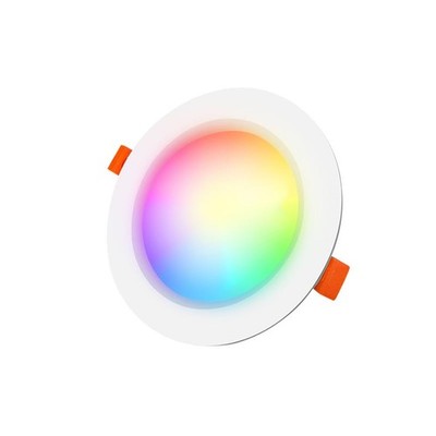 ZigBee Pro RGB+CCT 12W CRI>90 160mm LED Einbaustrahler flach weiß GL-D-015P