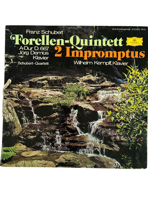 Franz Schubert   Forellen-Quintett / 2 Impromptus   Demus / Kempff   DG 6014
