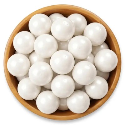 Premium White Gumballs   Tutti Frutti Flavor Bulk Bubble Gum Candy Fresh Treats