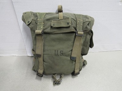 ■■■米軍実物/フィールドパック/М1945■■■ WW2 US M1945 Upper Combat Field Pack OD w/ Khaki Straps Bruce
