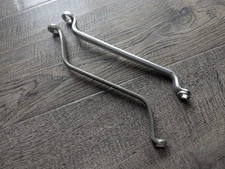 2 USA Offset Box End Wrench Tools: Westline (H2240) 3/8-7/16 & KD #291 1/4-3/8