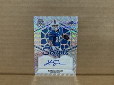2024 Panini Mosaic Scripts Autograph #52 Khalil Shakir Auto
