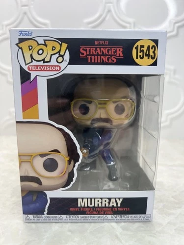 FUNKO Pop! Stranger Things MURRAY with Flamethrower #1543 NEW w/ Protector