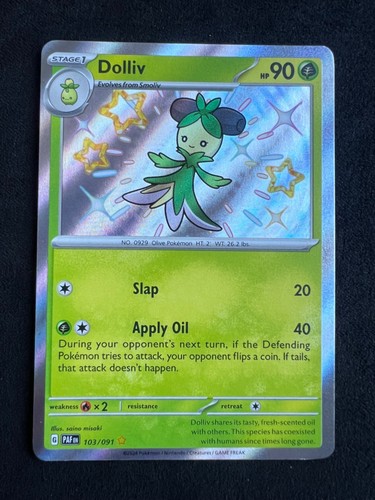 Dolliv 103/091 SV: Paldean Fates Holo NM
