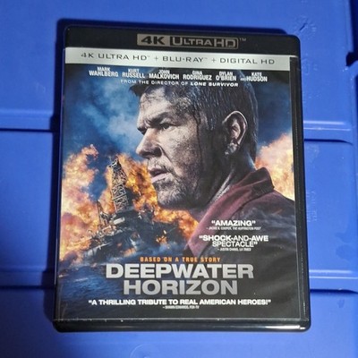 Deepwater Horizon 4K Ultra HD Blu-ray Digital HD Movie Mark Wahlberg Kurt Russe 