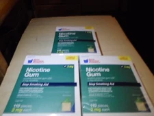 Good Neighbor Pharmacy Nicotine Polacrilex Gum 2mg Mint 110 Pieces X 3 Boxes