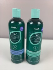 LOT OF 2 Hask Tea Tree & Rosemary Oil Scalp C...