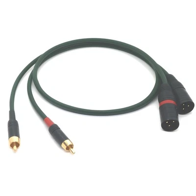 SOMMER CABLE Sommercable -Albedo- Referenz Adapterkabel - Cinch auf XLR-Stecker - OFC