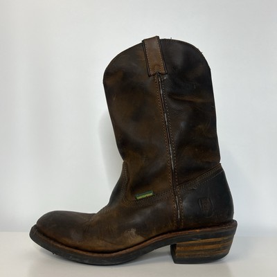Dan Post Albuquerque Soft Toe Boot Mens 10D Cowboy Western Brown Leather DP69681