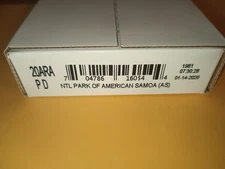 2020 US MINT AMERICAN SAMOA NTL PARK P&D QUARTER ROLLS SEALED BOX !