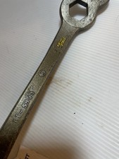 Vintage Ford Model T T5893 Wrench Antique Combination Tool Yellow Ford Logo Vintage Ford Model T T5893 Wrench Antique Combination Tool Yellow Ford Logo