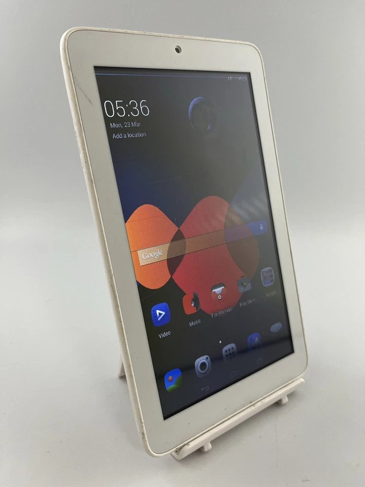 Alcatel OneTouch Pixi 3 8055 White WiFi 4GB 7" Android Tablet Read Below #i02 - Image 2 of 4