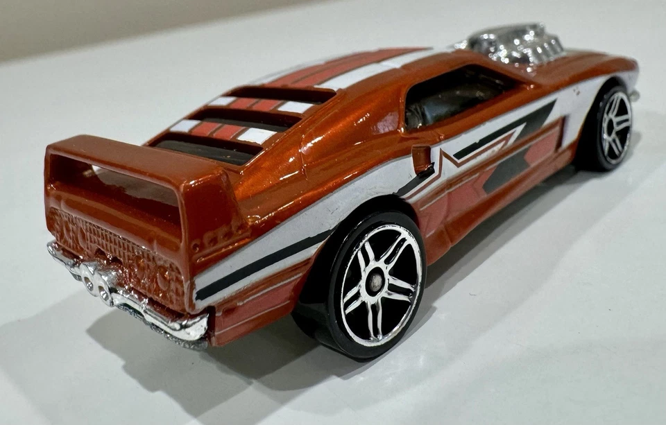 Hot Wheels - 2007 Track Stars #114 - Remachado Naranja Quemado Diecast Suelto Foto 2 de 4