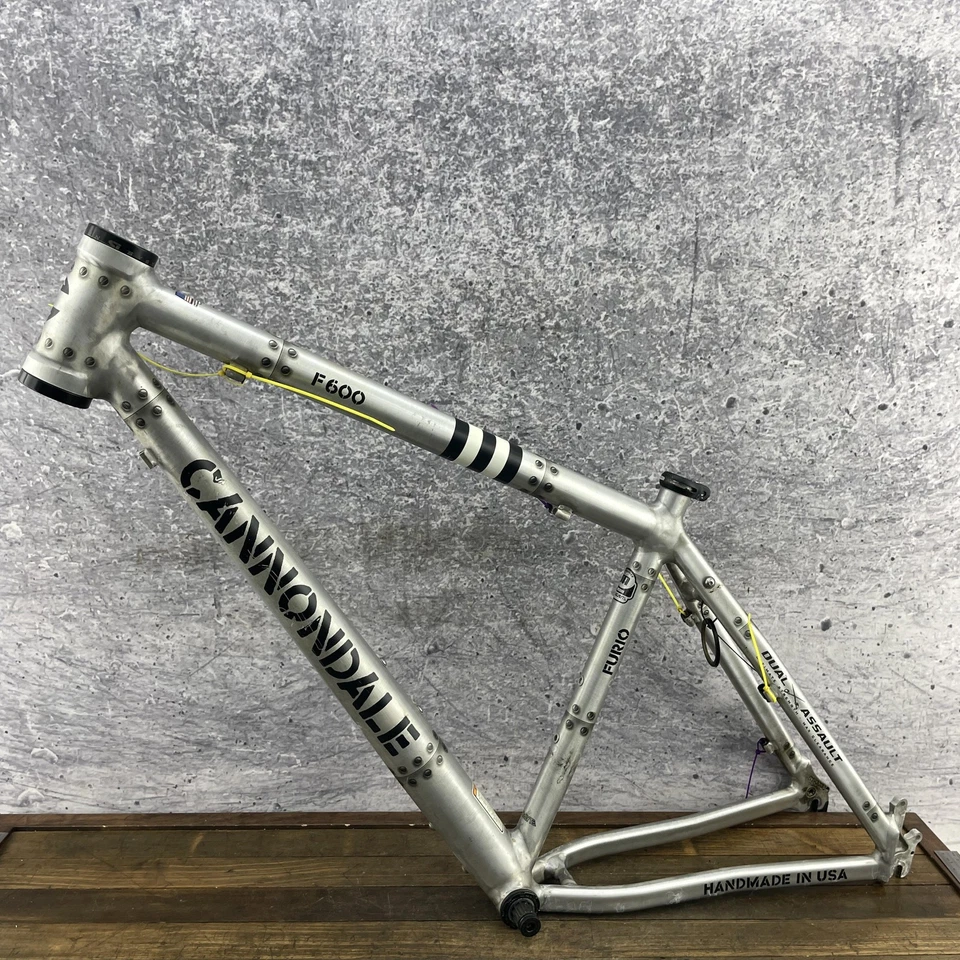 Cannondale F600 Furio 17 Frame Rivet Medium Headshok MTB Handmade in USA - Image 3 of 4