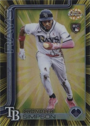 Chandler Simpson RC 3-Steal Game 2025 MLB Topps NOW Card 451