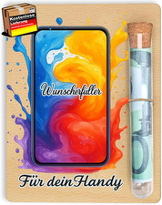 Handy Attrappe Geldgeschenk Verpackung 13x10cm Gutschein Smartphone Geschenkidee