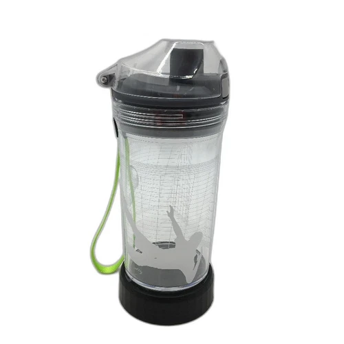 Light Up Water Bottle 14 Oz 414ML 3D LED Glowing Soccer Theme Kids Travel Cup