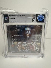 The Typing of the Dead Dreamcast WATA 9.6 A+ Sealed 2001 USA Sega Rare