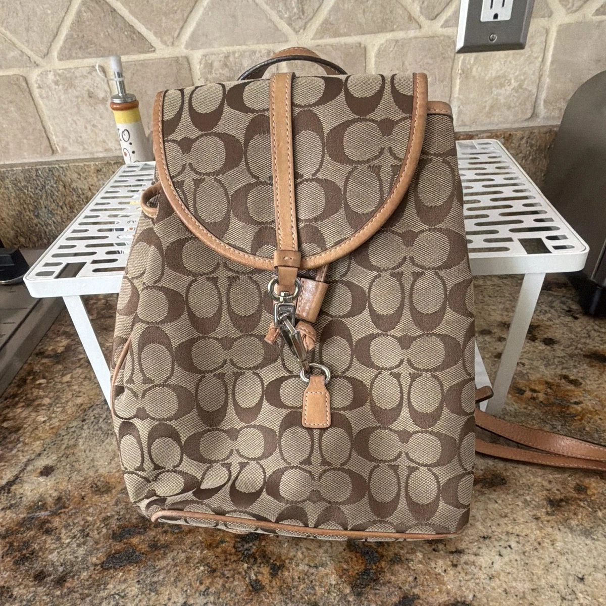 25+ Coach Backpack Brown Bags & Handbags for Women for sale