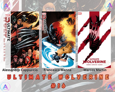  Ultimate Wolverine #16 (3 Book set) Series Finale Presale 4/15/26 (Ships Now)