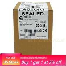 New Factory Sealed 1794-IA16 SER A Flex I/O 120VAC Input Module 1794IA16