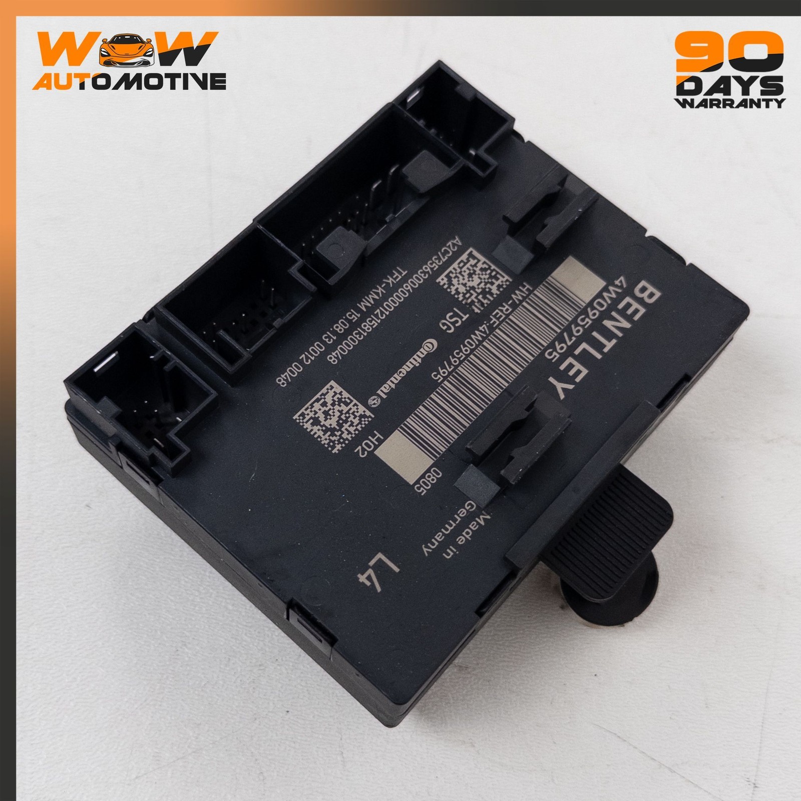 14-19 BENTLEY FLYING SPUR REAR LEFT DRIVER SIDE DOOR CONTROL MODULE UNIT OEM