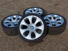 BMW E60 E61 E63 E64 Genuine Staggered Style 121 Alloy 19" Wheels Ellipsoids OEM