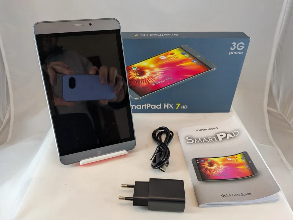 TABLET MEDIACOM SMARTPAD HX 7 HD WI-FI 3G DUAL SIM ANDROID 6.0 1GB RAM 16 GB ROM - Immagine 4 di 4