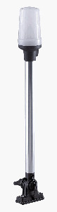 Perko 1137DP0CHR White All-Round Anchor Light