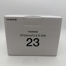 Obiettivo Fuji Fujinon XF 23 mm F/2.8 R WR (argento) *NUOVO* *IN MAGAZZINO*