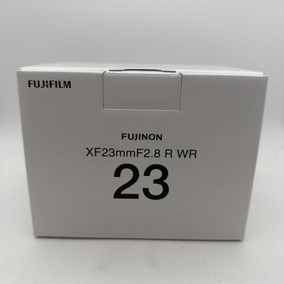 Fuji Fujinon XF 23mm F/2.8 R WR Lens (Silver) *NEW* *IN STOCK*