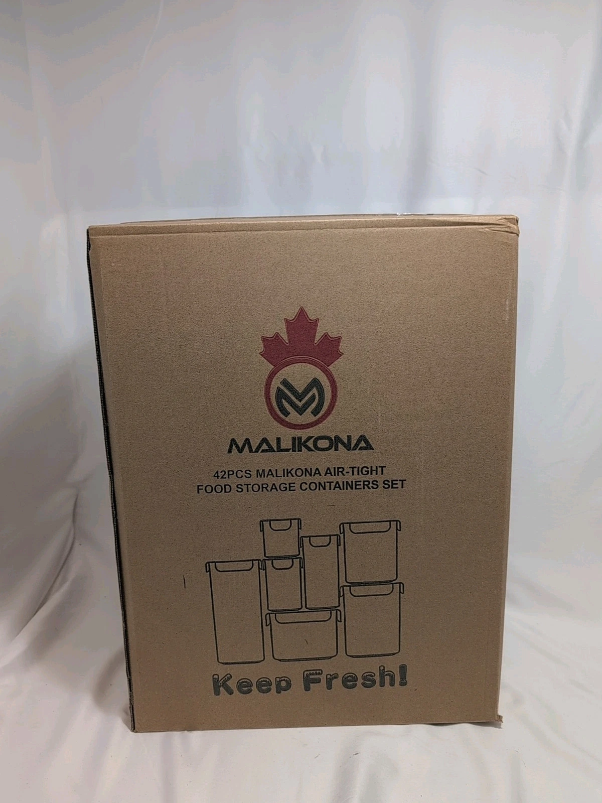 Malikon 42Pcs Airtight Food Storage Containers Set with Lids