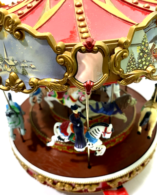 Mr. Christmas Marquee Deluxe Carousel Decoration - 19790 | eBay