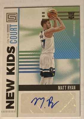2022-23 Panini Chronicles - New Kids on the Court Autographs Matt Ryan #NKC-MMT 