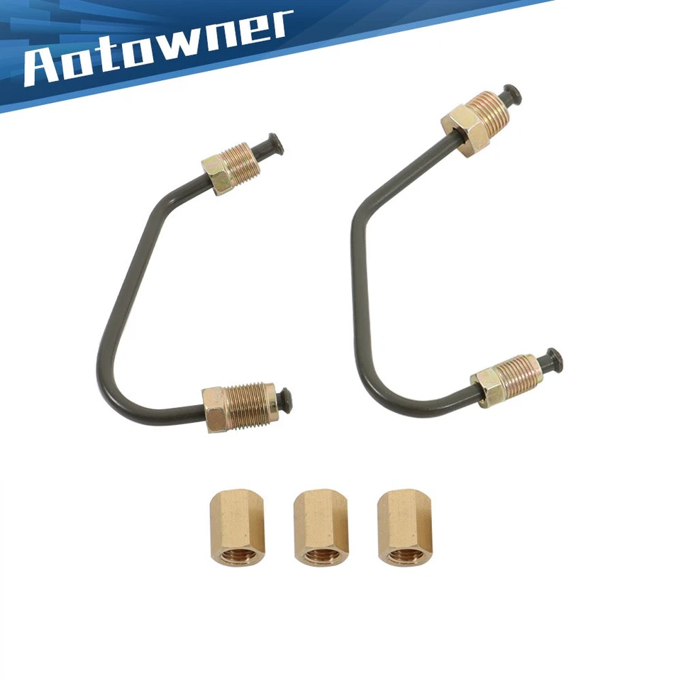 For Jeep Wrangler Tj 1997-2006 Brake Hydraulics Brake Line Set W/o ABS 919-221 - Image 4 of 4