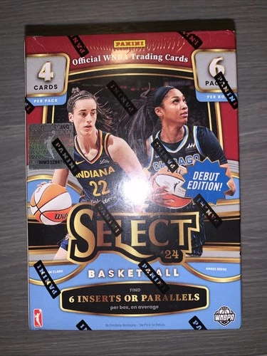 WNBA 2024 Select Basketball Trading Card BLASTER Box [6 Packs Pink Ice Prizms!]