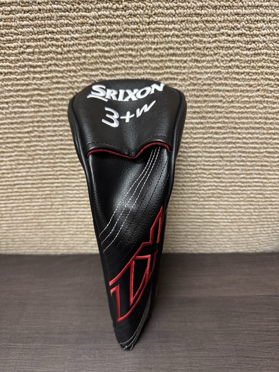 NEW Srixon Golf ZX 3+ Fairway Wood Black/Red/White Headcover