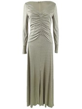 Eliza J Women's Ruched Glitter Gown (12, Champagne) 191899906938