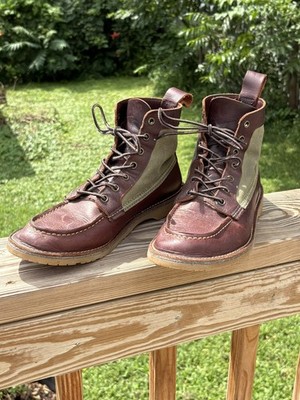 Red Wing Shoes 3336 Weekender Canvas Moc Briar Oil Slick, Size 8.5