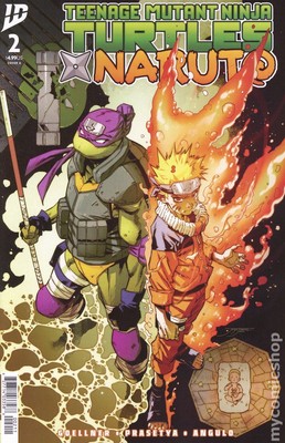 Teenage Mutant Ninja Turtles X Naruto #2A VF 2025 Stock Image