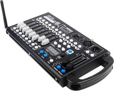 DMX512 Controller Wireless with MIDI with Built-in Battery for Dj Lights