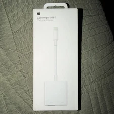 Apple Lightning to USB 3 Camera Adapter A1619