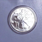 2017 BLINDED LIBERTY 1 OZ BU .999 FINE  SILVER SHIELD MINIMINTAGE