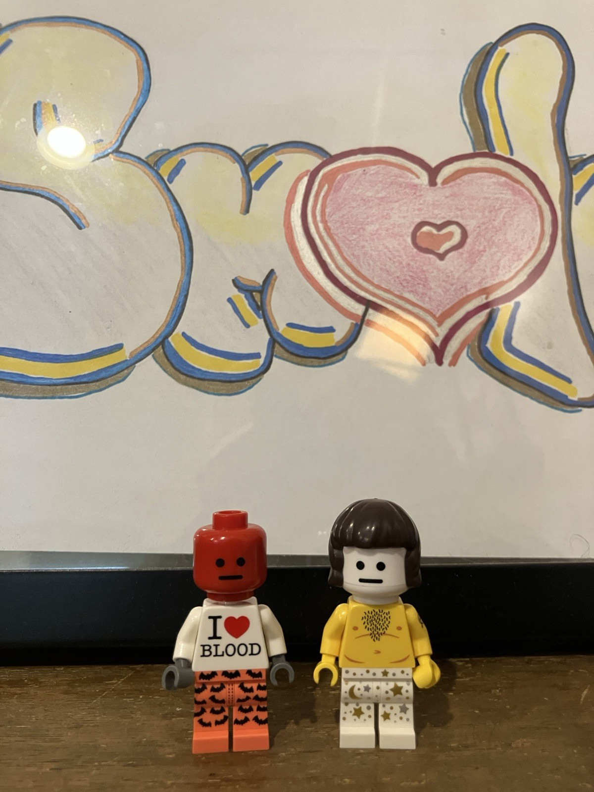 LEGO Minifigure - Citizen Brick - Figbarf - Mashup - 2 Fig Lot
