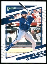 2021 Donruss #189 Joey Gallo Texas Rangers 52987