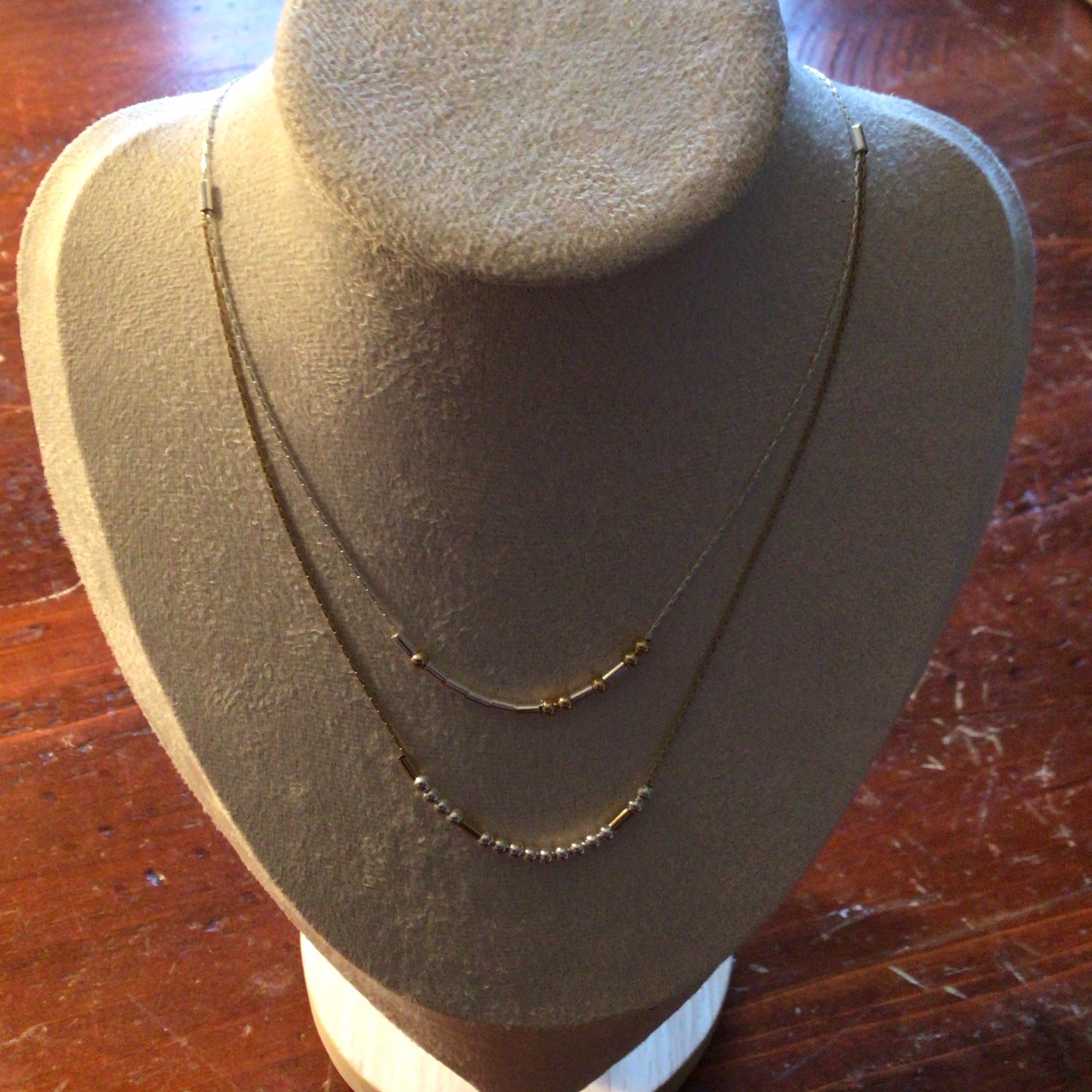 Demdaco You’re Blessed Morse Code Silver Gold Ton… - image 1